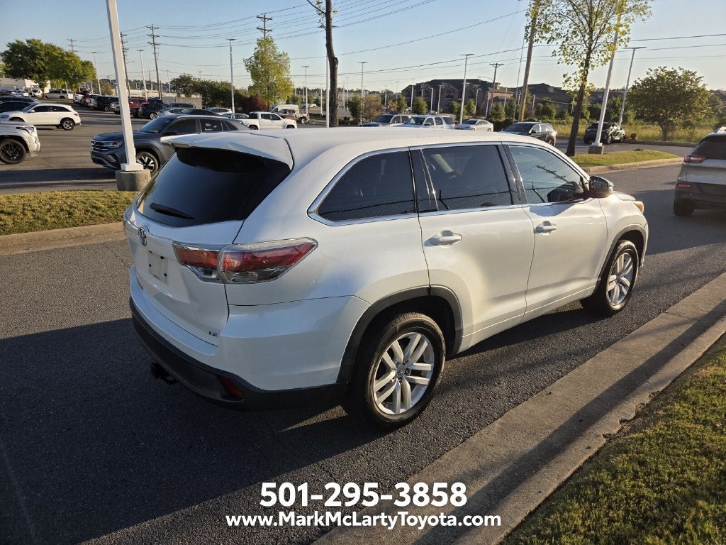 2015 Toyota Highlander LE