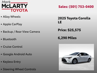 2025 Toyota Corolla LE