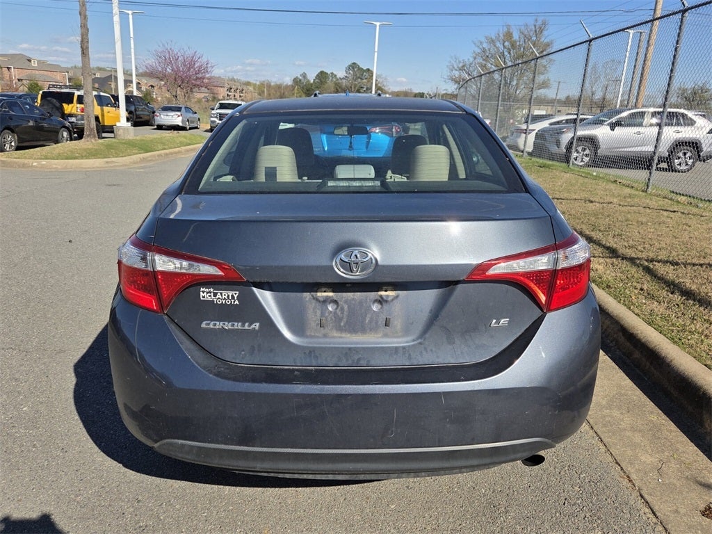 2016 Toyota COROLLA LE
