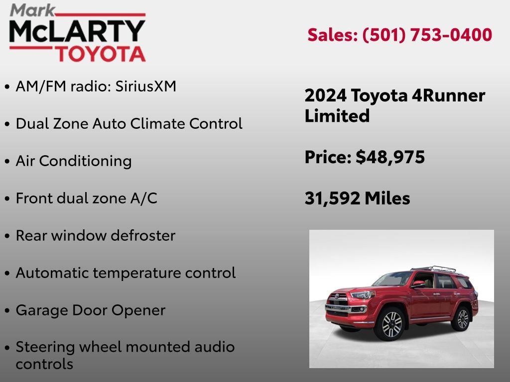 2024 Toyota 4Runner Limited