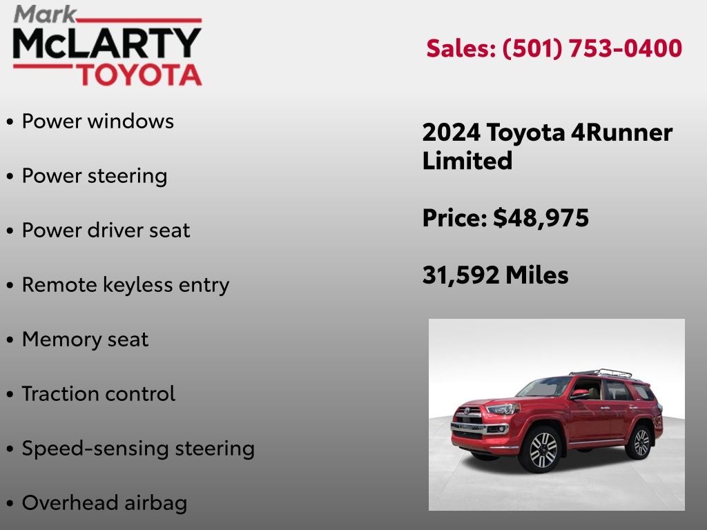 2024 Toyota 4Runner Limited