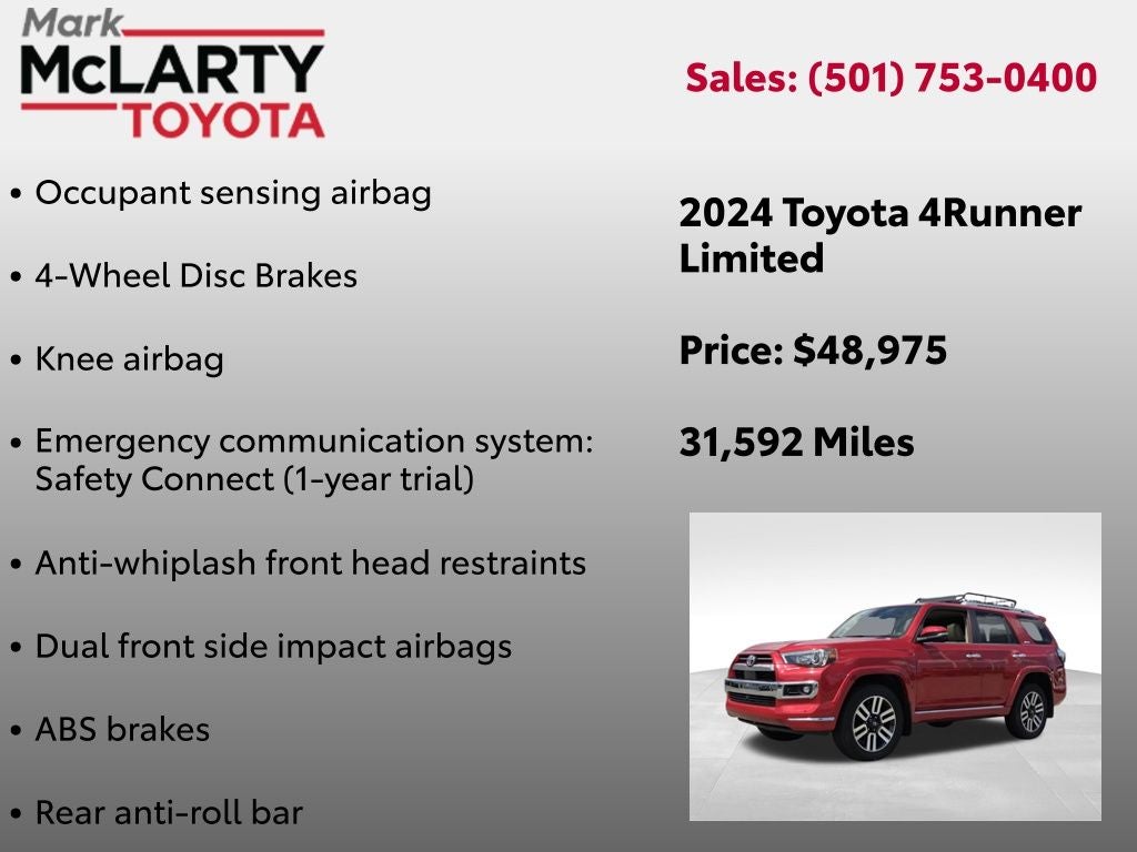 2024 Toyota 4Runner Limited