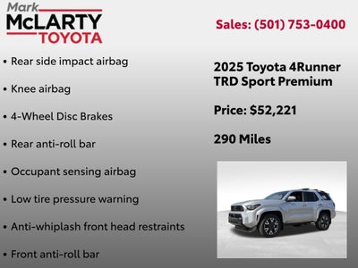 2025 Toyota 4RUNNER TRD Sport Premium