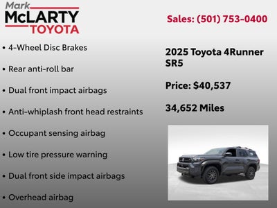 2025 Toyota 4RUNNER SR5