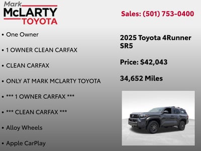 2025 Toyota 4RUNNER SR5