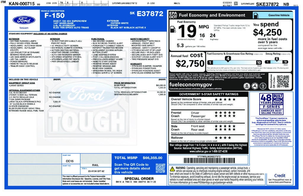 2025 Ford F-150 Lariat