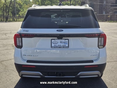 2026 Ford Explorer Platinum