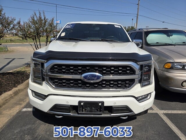 Certified 2023 Ford F-150 Platinum with VIN 1FTFW1ED8PFB10697 for sale in Little Rock