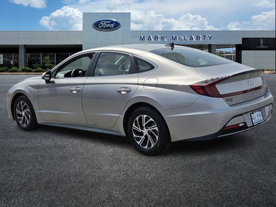 2021 Hyundai Sonata Hybrid Blue
