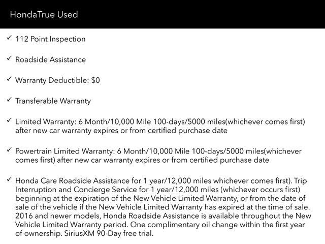 2016 Honda CR-V Touring