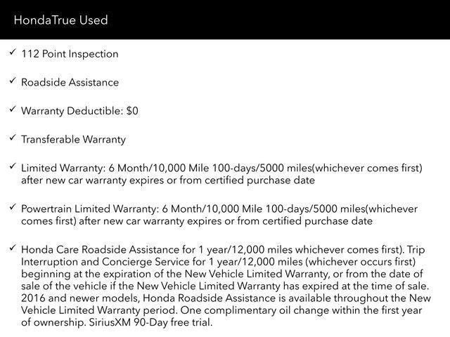 2016 Honda CR-V Touring