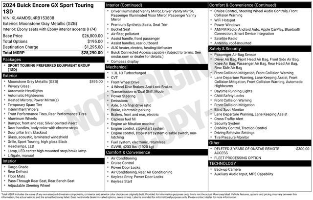 2024 Buick Encore GX Sport Touring
