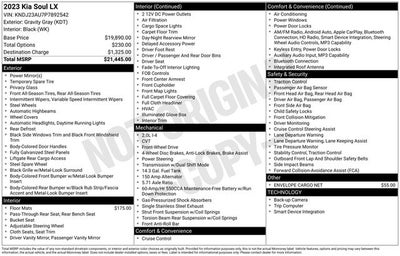 2023 Kia Soul LX