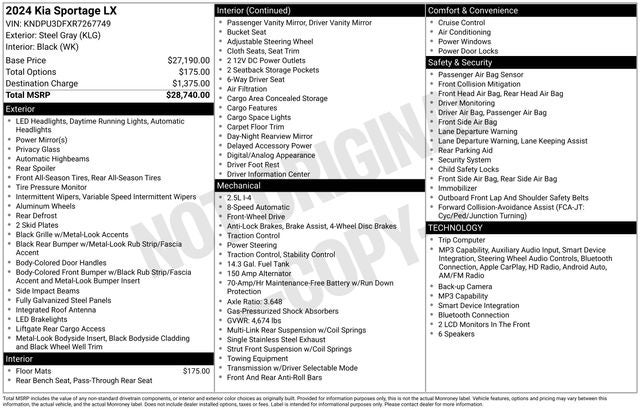 2024 Kia Sportage LX