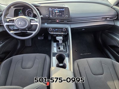 2023 Hyundai Elantra Hybrid Blue