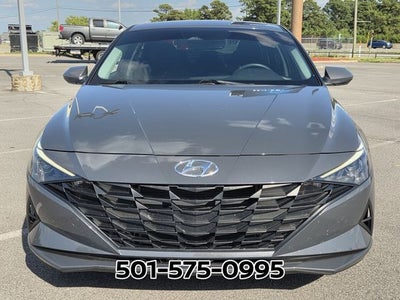 2023 Hyundai Elantra Hybrid Blue