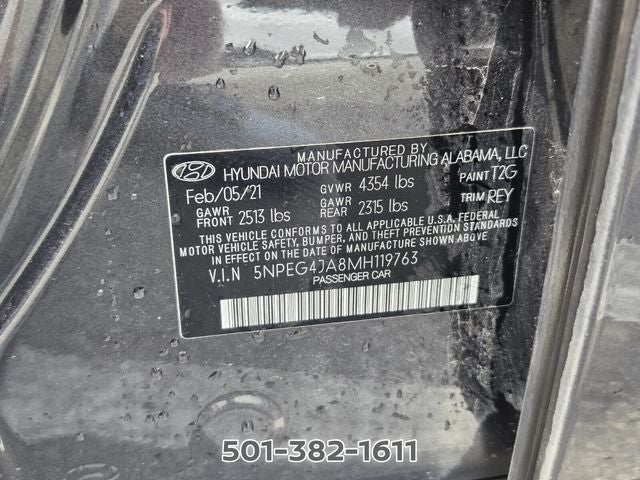 2021 Hyundai Sonata SE