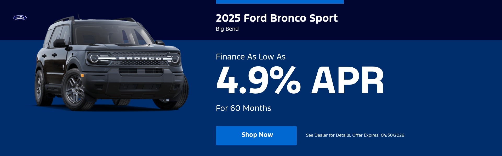 2025 Ford Bronco Sport